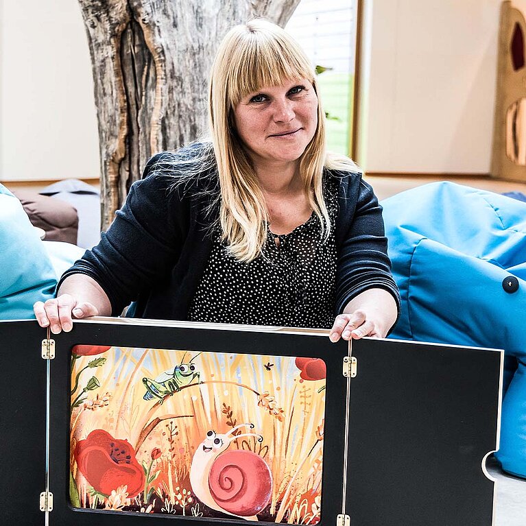 Erzieherin in der LamiKita Miriam Weigold
