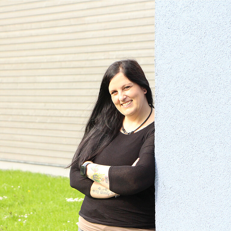 Kinderpflegerin in der LamiKita Cindy Hartig