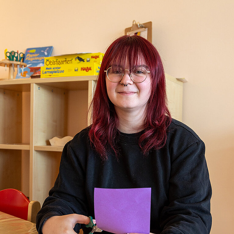 Berufspraktikantin in der LamiKita Lisa-Marie Pierstorf