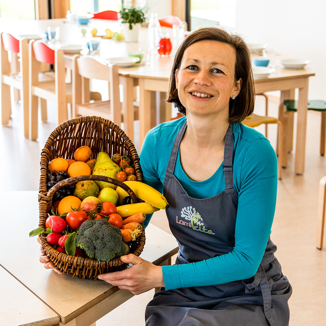 Köchin in der LamiKita Romy Luckner